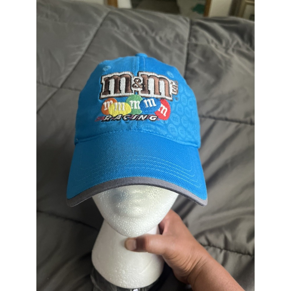 M&M's Robert Yates Racing Blue Hat # 38 NASCAR